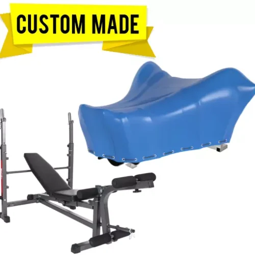 how to cover a weight bench