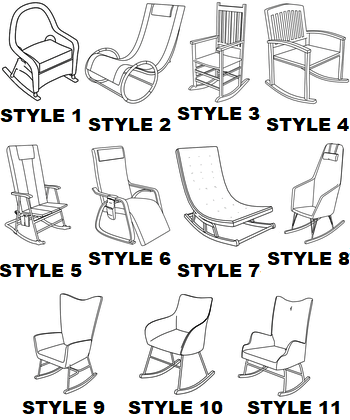 Cover for rocking chair deals