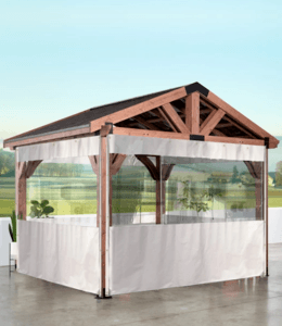 keep pollen out of screen porch
