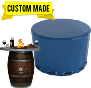 large fire barrel covers online