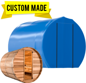 barrel sauna roof cover kit - 2