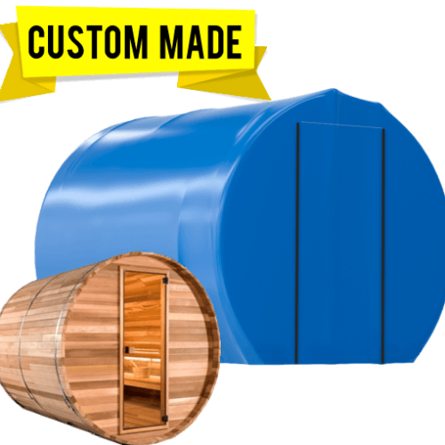 barrel sauna roof cover kit - 2
