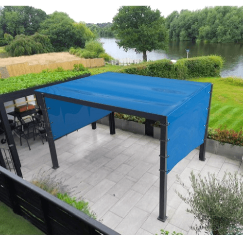 Custom Pergola Rain Covers – Style 2