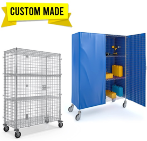 wire security cart covers