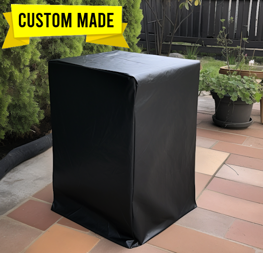 Upright Freezers Cover,Waterproof Outdoor Fridge Cover with Double Zipper for Outdoor 7.6-10.1 Cubic Feet Compact Stand Up Freezer Covers (30 W x