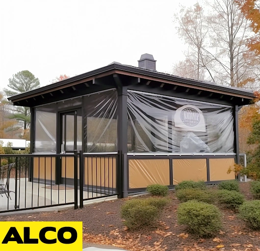 Pavilion Enclosures Clear Vinyl Plastic