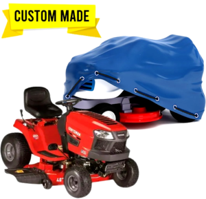 cover against dust buildup for rowing mowers