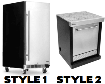 Outdoor refrigerator covers online