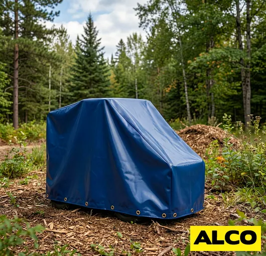 Uv resistant stump cutter cover stops belt cracking resized