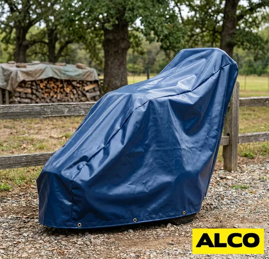 Waterproof stump grinder cover prevents engine rust resized