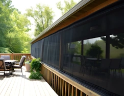 custom mosquito curtain panels