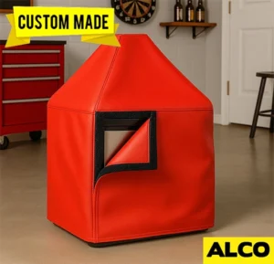 ALCO Custom-made kegerator cover with Velcro for secure, easy attachment 1