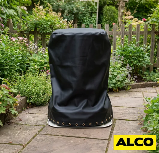 Odor blocking kerosene heater storage cover resized