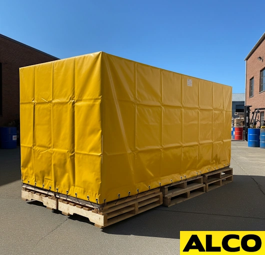 heavy duty reusable pallet covers