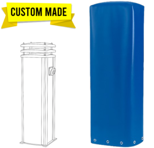 ALCO marina shore-power pedestal covers protect electrical pedestals from weather damage