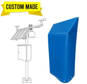 ALCO custom-made outdoor pedestal covers protect equipment from weather damage