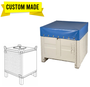 Custom wine fermenter square covers