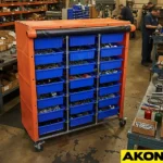 industrial-bin-cart-vinyl-curtain-quick-entry-design