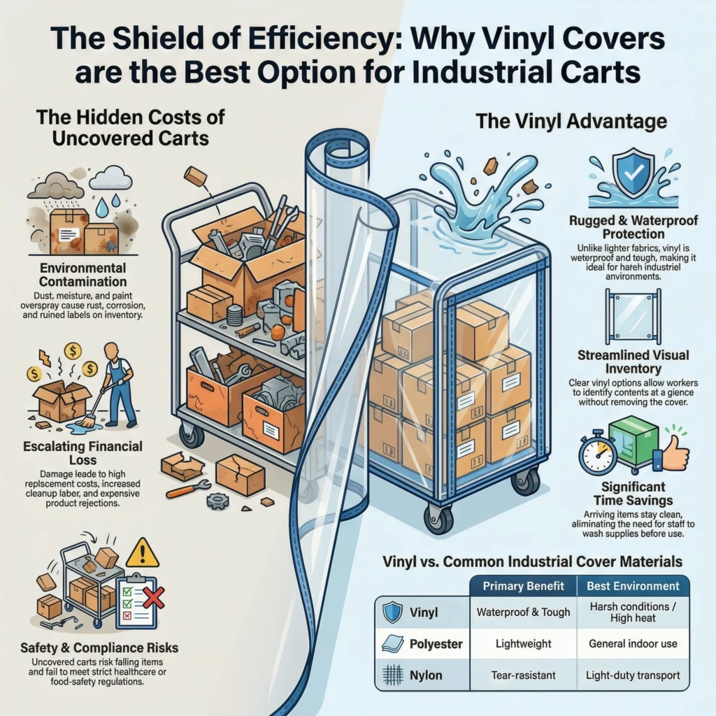 vinyl-vs-fabric-industrial-cart-covers