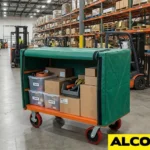 waterproof-vinyl-cart-cover-warehouse-equipment-protection
