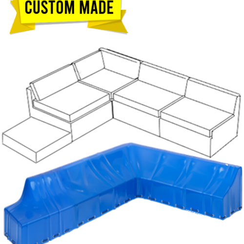 L Shape Sectional With Left Side Table Covers