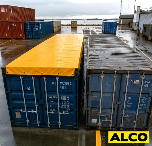 Shipping Container Covers: How to Protect a Container From Rust, Rain ...