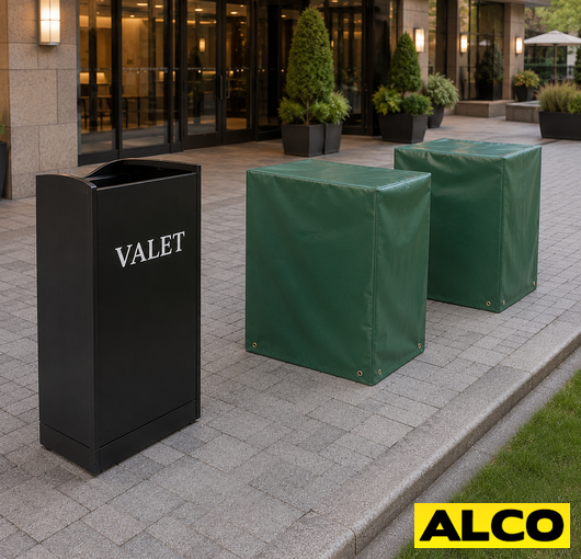 Outdoor Waterproof Custom Valet Podium Covers